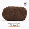 Meng Xiao Ya Matte Chenille Golden Velvet DIY Crochet Doll Bag Kit