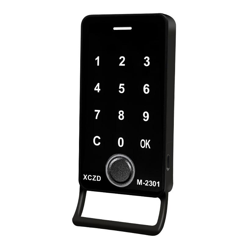 Zinc Alloy With Handle Fingerprint Digital Cabinet Intelligent Lock Swipe Card Keyless Digital Lock Electronic Cabinet Lock