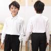 Unisex Children's White Long Sleeve School Shirt for All Seasons (Small, Medium, Large)