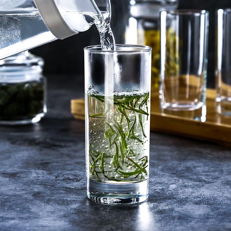 Vasos de Vidrio para Beber Boyi Duo 290ml Importados de Tailandia - Juego de 6