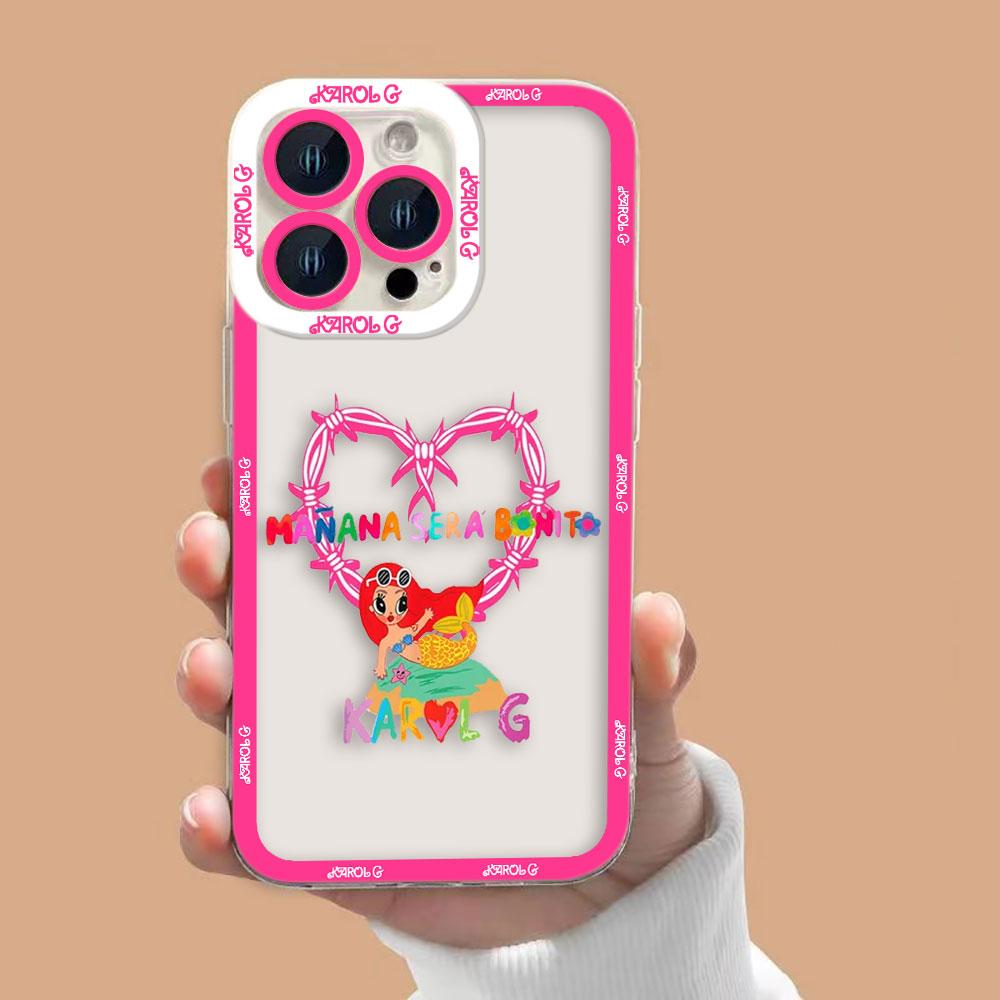 k-Karol G Manana Sera Bonito Clear Phone Case For VIVO S1 V20 V21 V21E V23 V23E V25 V27 V27E V29E V30E V30 V40 V50 V60 Case Capa