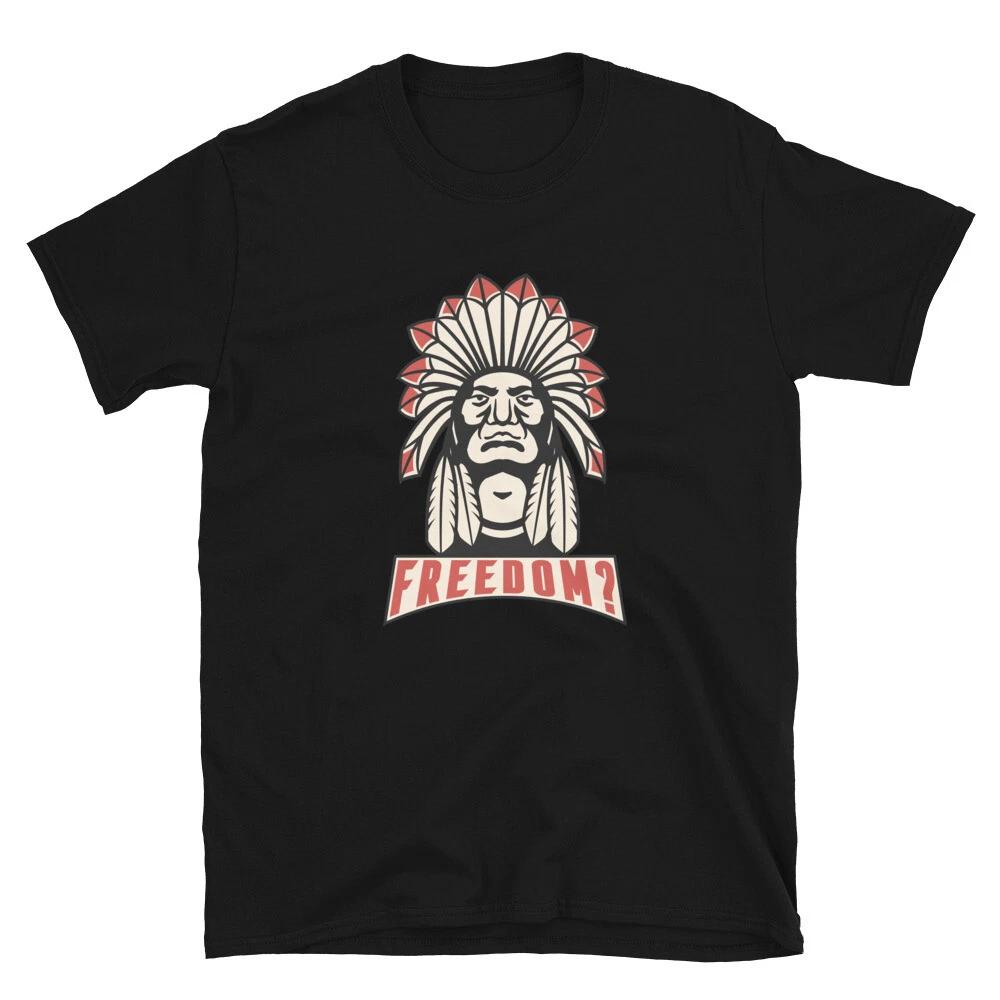 Native American Freedom Classic Fit T-Shirt 3XL