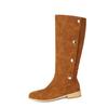 Coarse Heel Medium Heel Shoes High Western Cowboy Boots Knight Boots 40-50 Large Size Boots