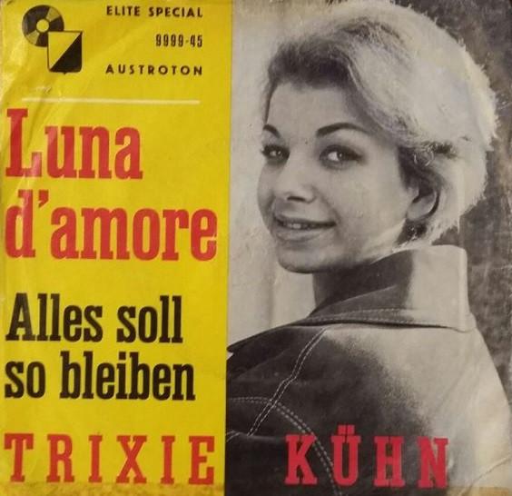 

7inch Record TRIXIE KHN Luna Damore 999945 Elite Special 1961 Sweden Rock Used