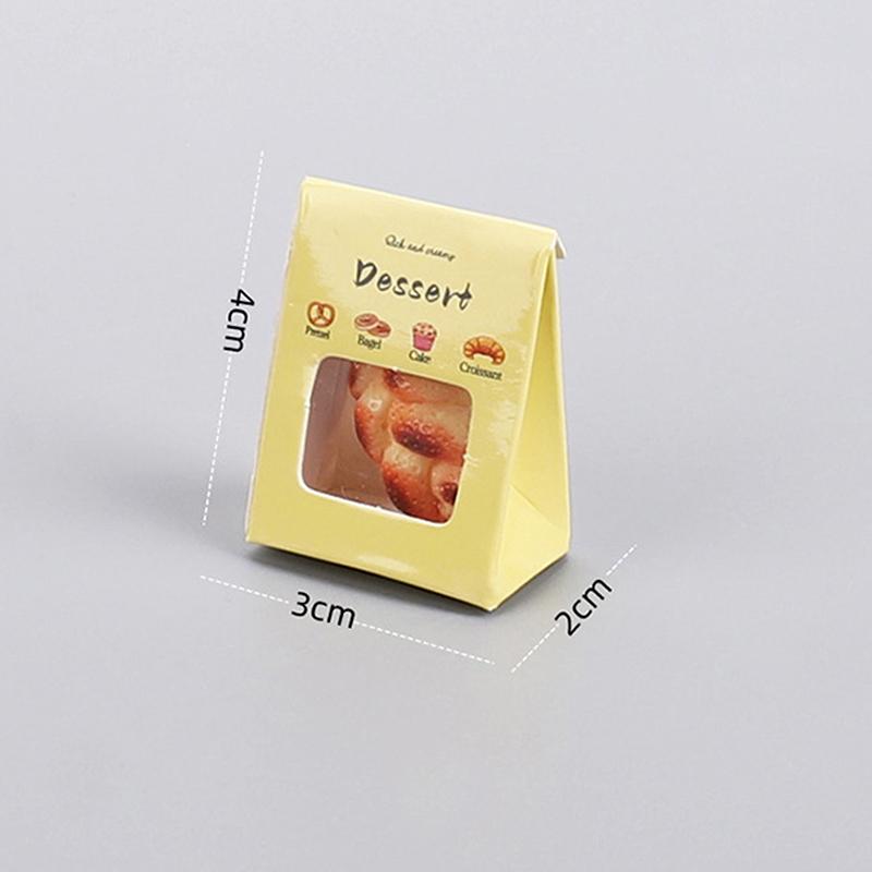 2 buc simulare desert pâine ornamente accesorii decor model DIY casă de păpuși jucării