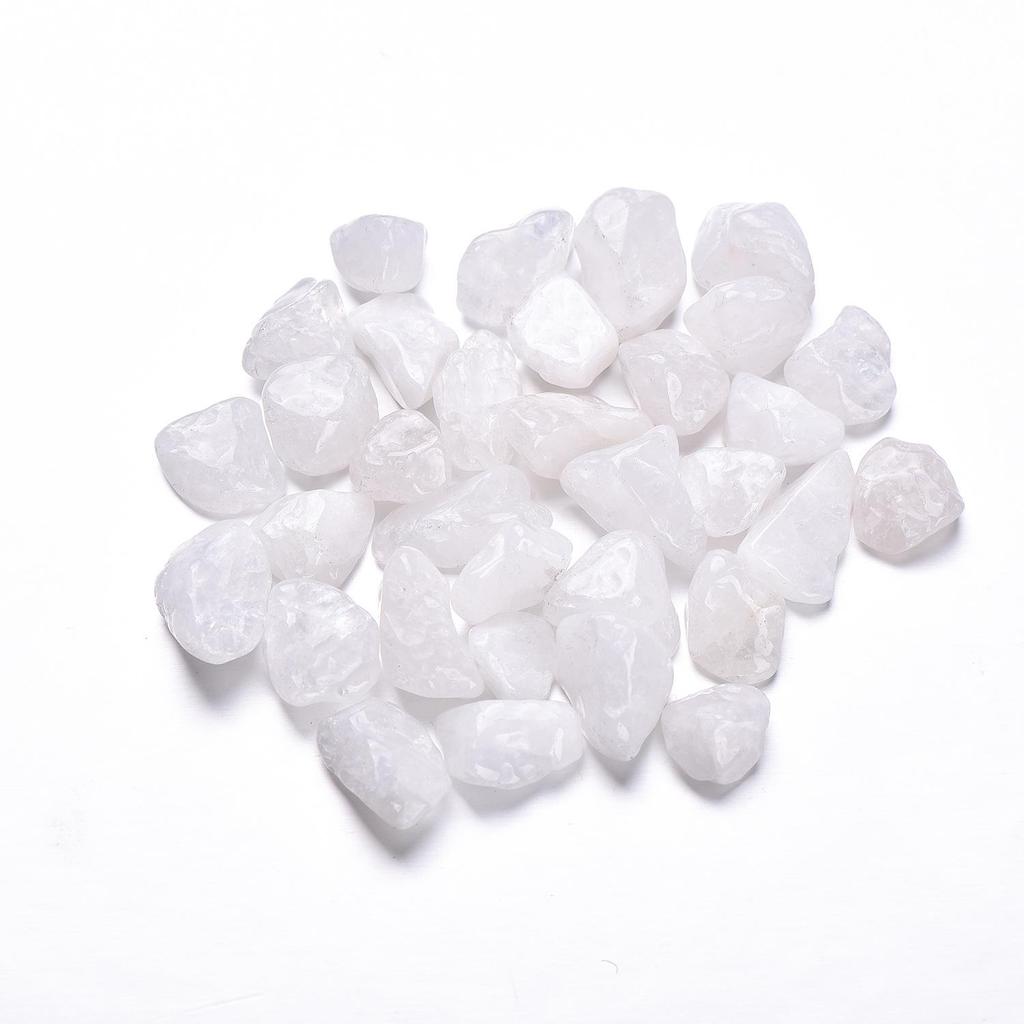 Natural White Cotton Crystal Gemstone Chips for Landscaping and Decoration