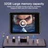 32 ГБ 2,4-дюймовий сенсорний екран Bluetooth 5.4 MP3-плеєр, Hi-Fi музичний плеєр зі спікером/записувачем/електронною книгою/зображенням