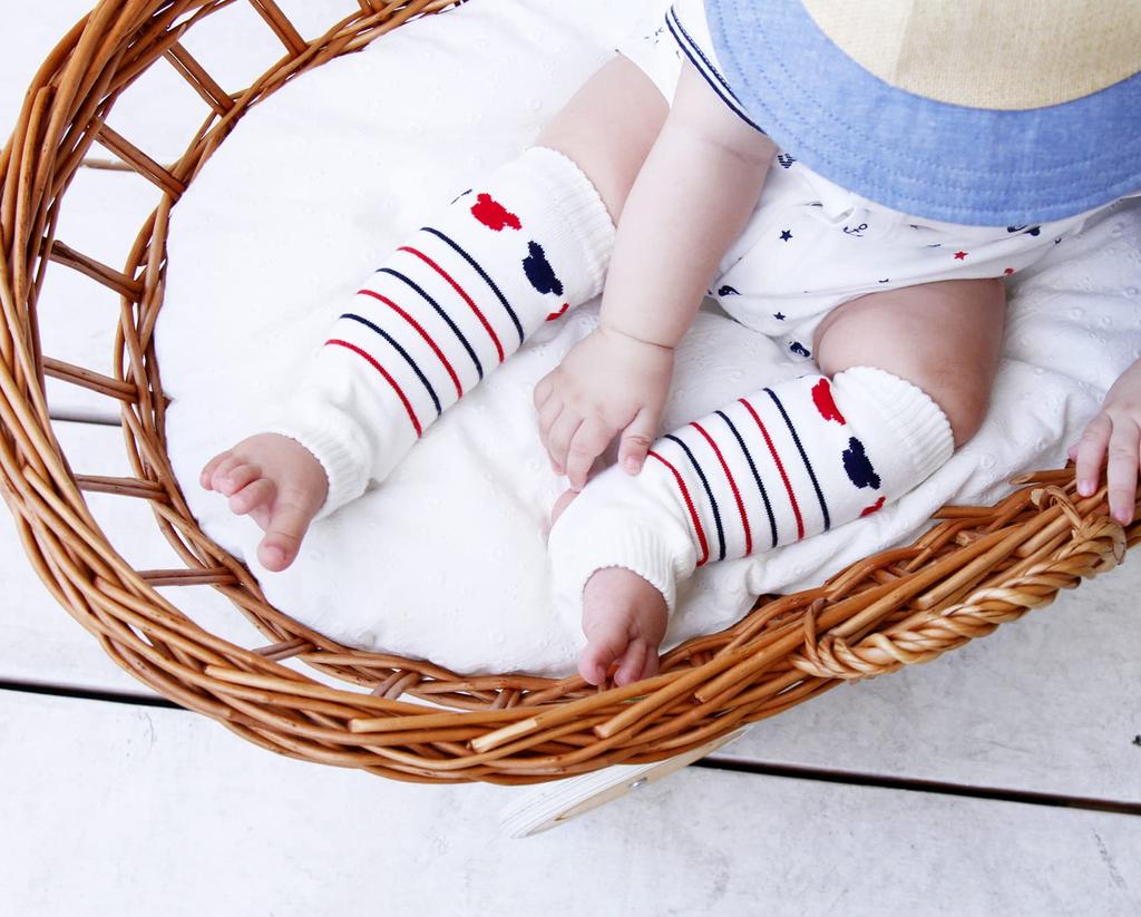 Baby Castle Tricolor Made in 1 Pair Stirrup, Off-White, Japan,