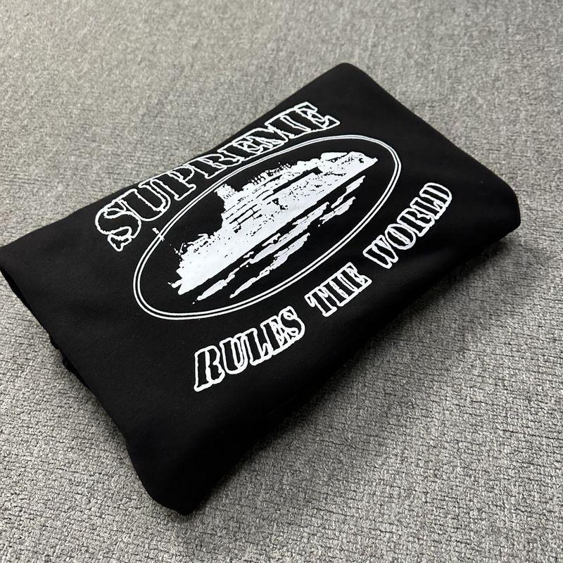 Corteiz Collab Hoodie: Trendy American Brand, Loose High Street Casual Outerwear for Men & Women.