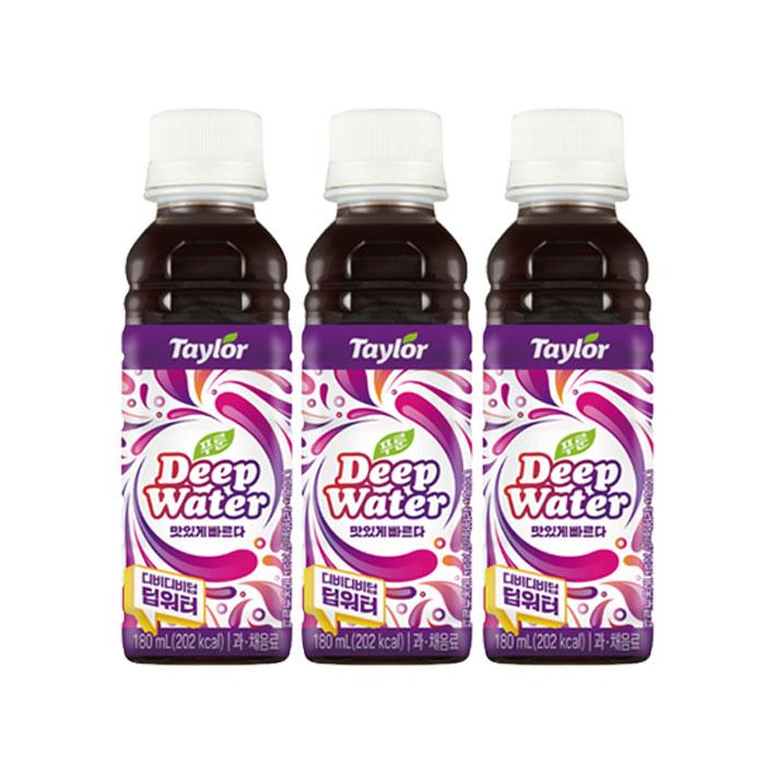 [Taylor] Prune Deep Concentrate 180ml – 3pcs | Highly Concentrated Fruit Extract (Plum Formula)