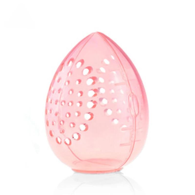 

Пустая прозрачная сушилка для пухов, чехол для хранения, портативная подставка для губки, косметическая стойка в форме яйца, держатель для пуховок для макияжа