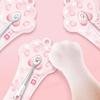 Lengsuanling Cat Paw Pink Soft Bristle Small Head Toothbrush (2-Pack)