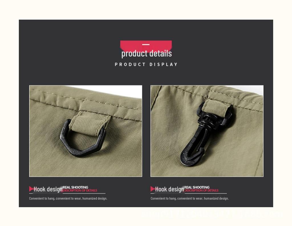 Bedruckte Outdoor-Arbeitsweste mit mehreren Taschen für den Sommer