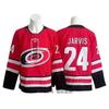 Mens NHL Hockey Jersey Retro Style Embroidered Team Hurricane 20 AHO Svechnikov Cotton Blend Practice Uniform