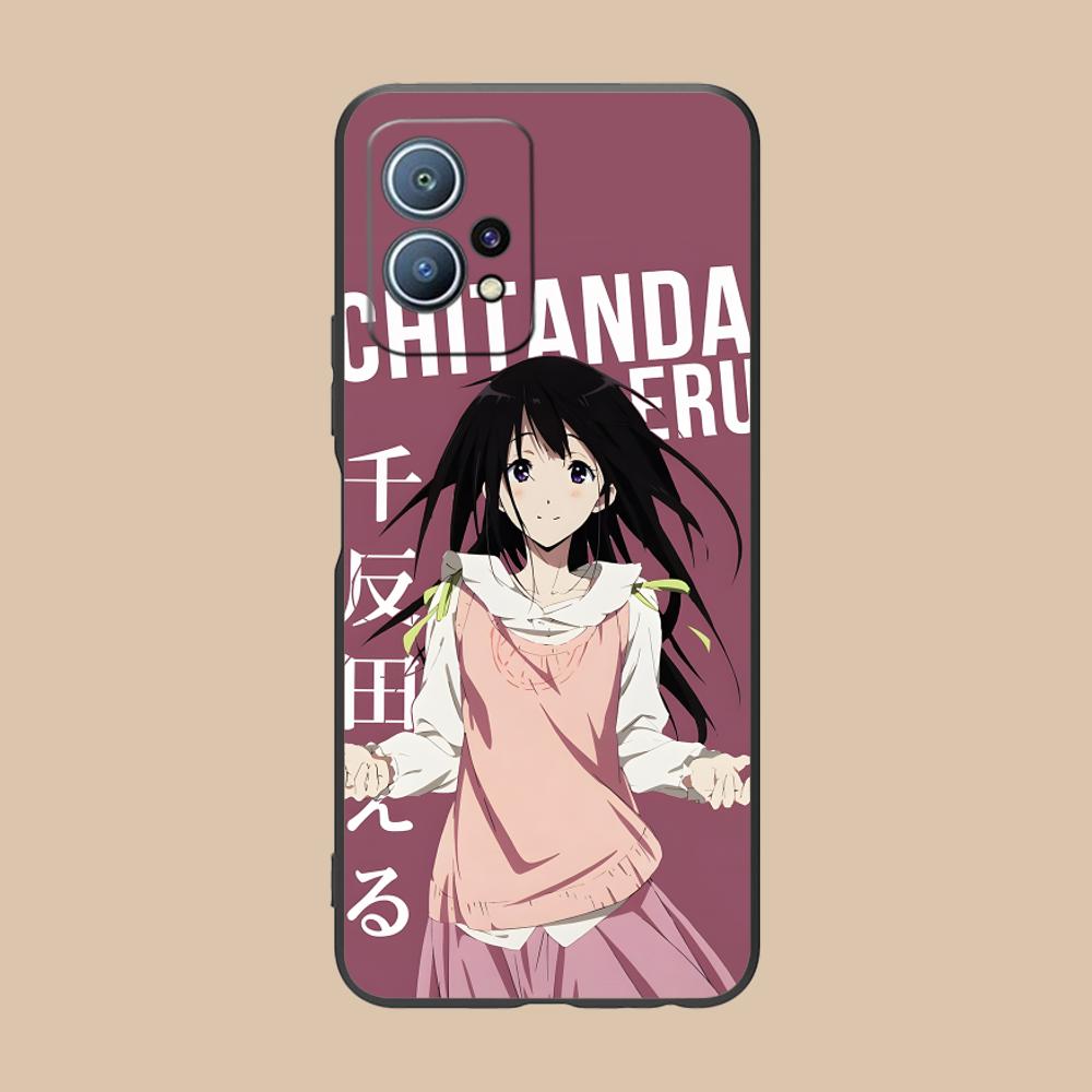 Hyouka Chitanda Matte TPU Mobile Phone Case for Huawei P60 P50 P40 P30 P20 P10 P9 P8 Pro Lite Plus Colorful Printing Cover