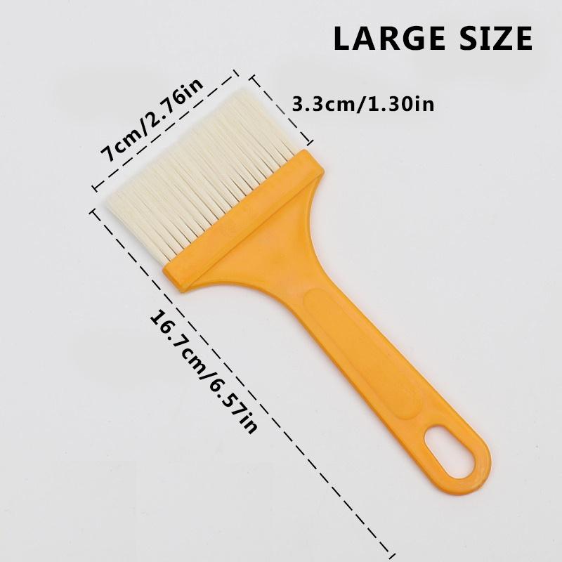 Multi Size Thin Sheet Ash Sweeping Barbecue Dust Removal Painter Keyboard Painting Cleaning Plastic Handle Brush