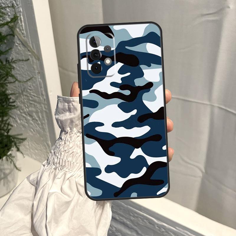 

Military Army Camouflage Pattern Case For Samsung Galaxy A16 A36 A56 A06 A13 A53 A33 A23 A55 A35 A17 A54 A34 A14 A52 A32 A15 Samsung A56