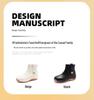 2025 Spring Soft-Soled Wedge Heel Mom Shoes: Thick-Soled, Flat Casual Boots for Height Increase