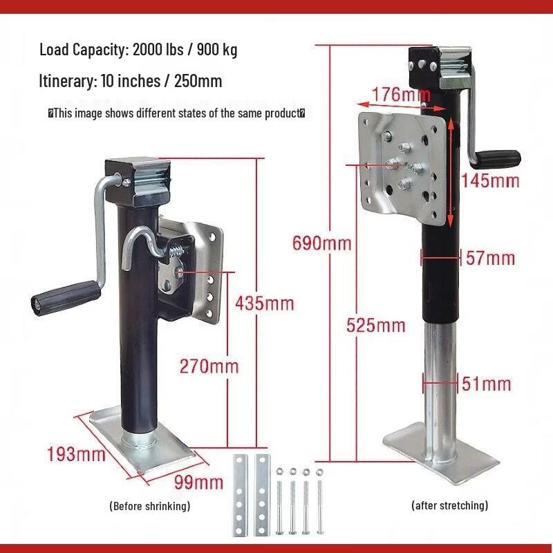 Aokewen 2000lb RV Hand Crank Screw Jack
