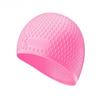 Adults Silicone Swimming Cap, Water Resistant Lightweight Swim Hat, Non-slip Elastic Men Women Bathing Cap for Swimming Pool, Beach