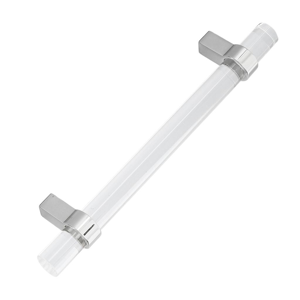 Crystal Acrylic Handle Modern Transparent Drawer Pull Handle for Closets Bookcases Shoe Cabinet