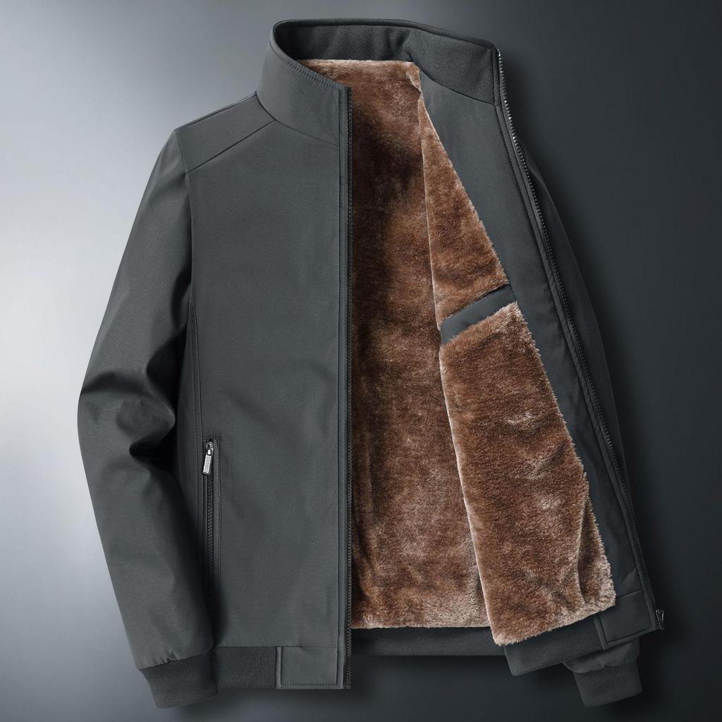 Men's Winter Jacket 2022: Warm Cotton Coat for Middle-aged and Elderly