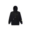 Levis Casual Embroidered Logo Hooded Sweatshirt Women Sweatshirt Black A0781-0000