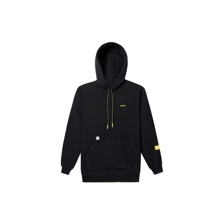 

Женский свитшот с капюшоном Levis Casual с вышитым логотипом Черный A0781-0000 S