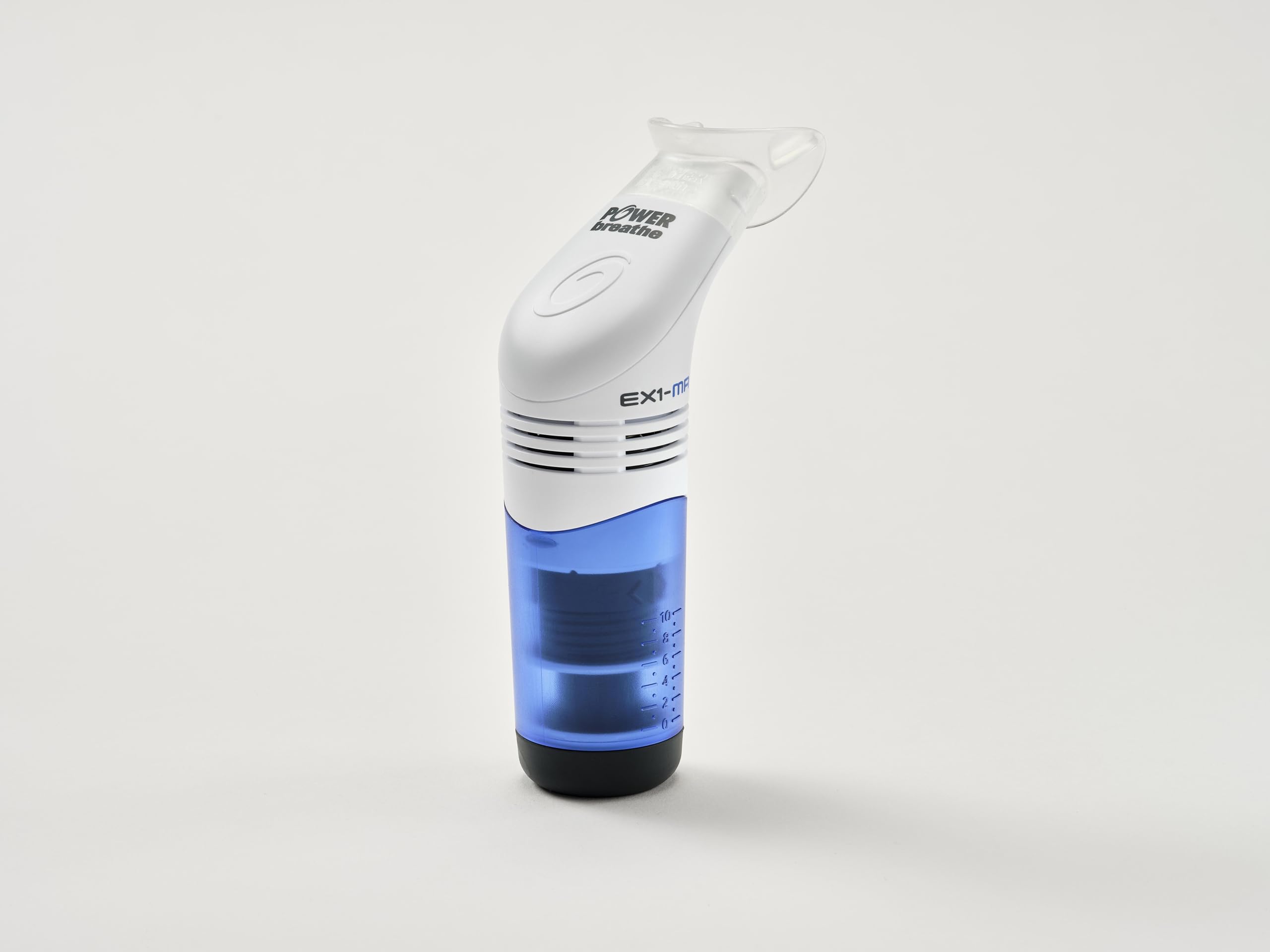 

POWERbreathe EX1 Тренажер для выдоха Официальный японский продукт Продвинутый для тех, у кого есть предыдущий опыт тренировок с EX1 Стандартная нагрузка, (Синий,