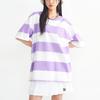 New MLB SS22 T Shirt Unisex Lavender 3ATSE1323-50LDL