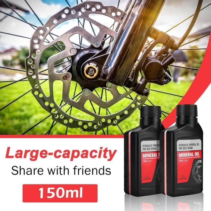 Kit de Purge de Frein - Shimano - 2 Bouteilles de 150ml - Compatible Freins à Disque - Instructions Incluses