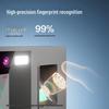 Deli 34521 PRO Facial & Fingerprint Time Attendance Machine CN plug (adapter included)