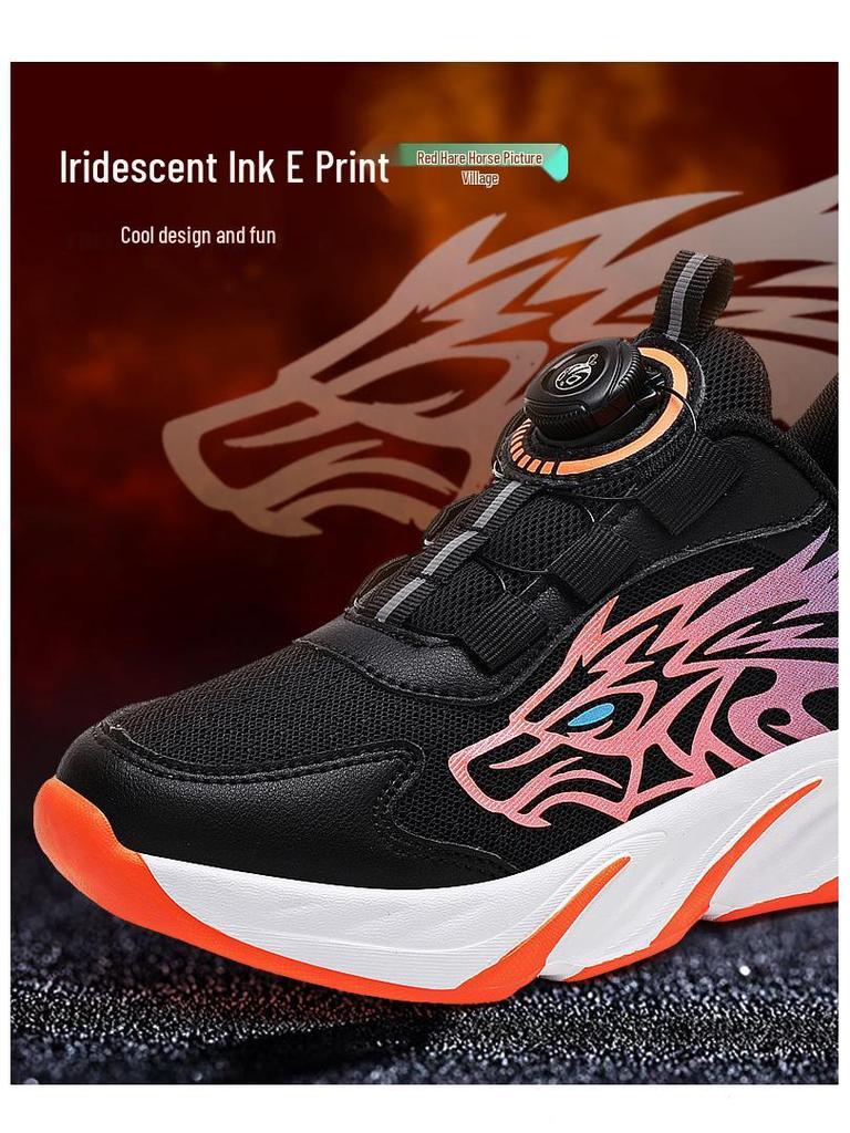 Breathable, Non-Slip Boys' Autumn Sports Shoes for Medium and Large Children