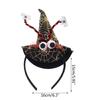 Halloween Headband Day of the Death Witch Hat Hairband Party Gathering Headpiece