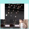 Elegant Korean Style Long Crystal Sweater Necklace For Women With Geometric Design