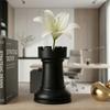Plastic Chess-Shaped Pen Holder Multi-function Creative Pencil Storage Box Flower Vase Makeup Brush Storage Cup Office