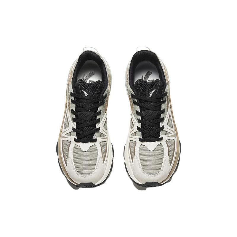 Anta Walker Anti-Slip Wear-Resistant Low-Top Running Shoes Women's Brown Sneakers 122418890-3