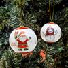 8CM Cm Christmas Ball Ornaments Creative Christmas Tree Decorations Household Outdoor Fun Pvc Inflatable Toy Ball Christmas Gift