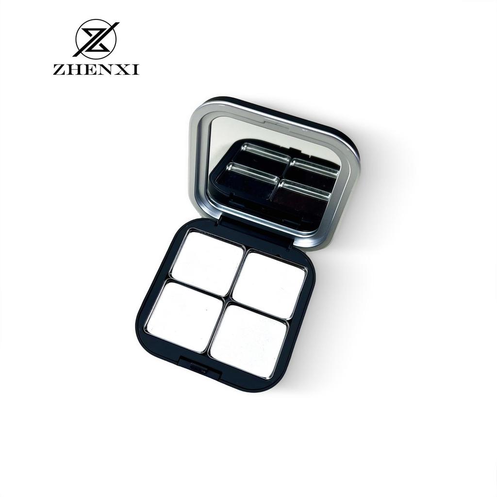 MUFL Magnetic Multi-Color Eyeshadow & Blush Compact with Replaceable Powder and Portable Sub-Packaging