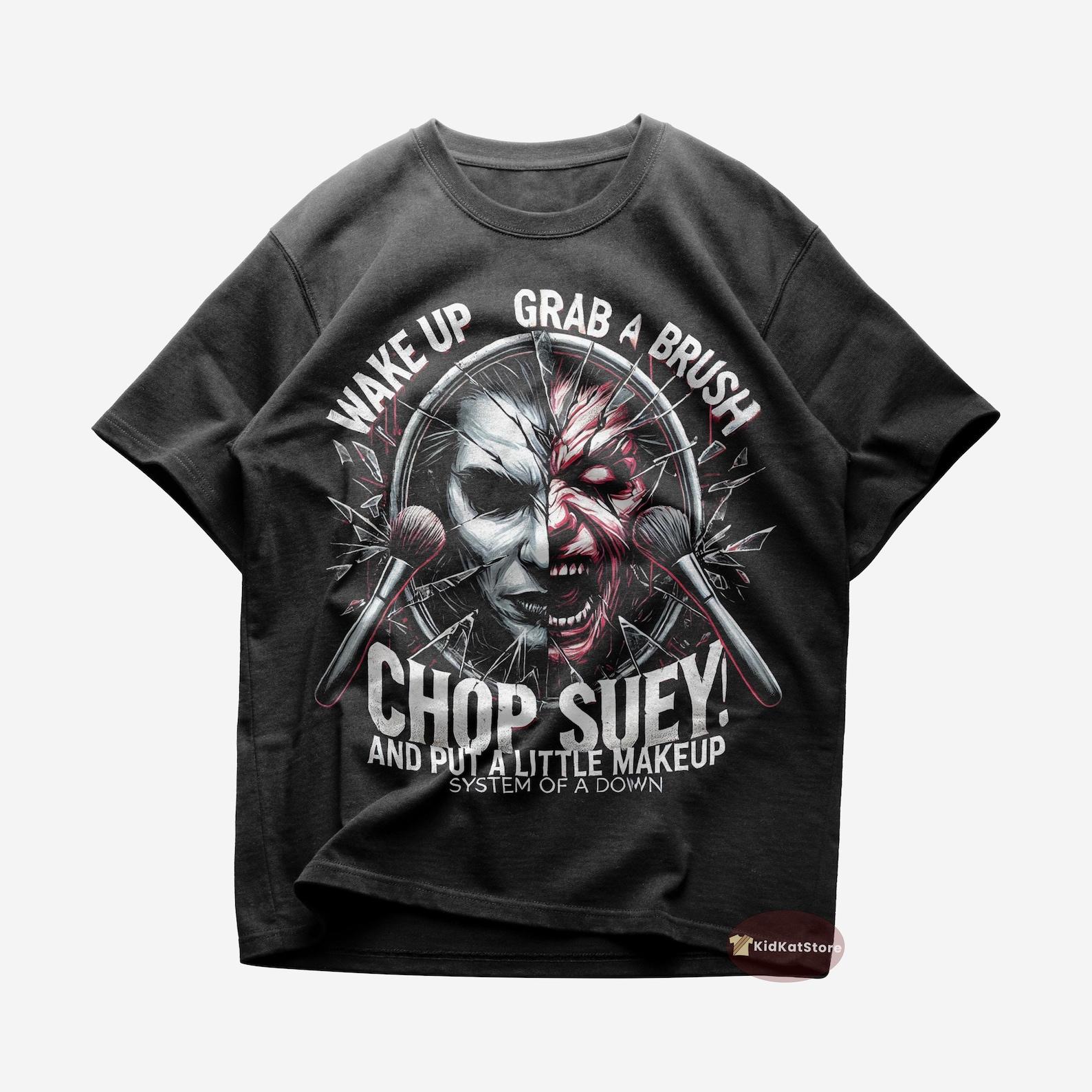 System of a Down T shirt - Chop Suey - System of a Down Merch - Unisex Metal Tee - Gift for Metal Lovers - Premium Music Apparel 2XL