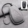 Leather Car Key Case Cover Fob For Changan CS35PLUS CS35 Plus CS55 PLUS CS75 PLUS Eado UNI-T UNI K Oushang X5 X7 EV 2019-2025
