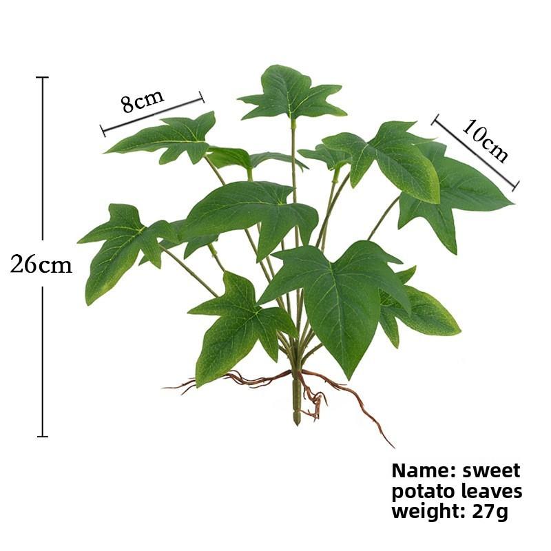 Multiple Green Leaf Plant For Indoor Garden Wall Art And Home Decoration