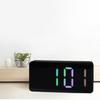 Makeup Mirror Clock RGB Color LED Voice Alarm Timer 5-min Snooze and Auto Dimmer
