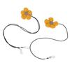 Hearing Aid Clip Prevent Lost Cute Flower Design Fixing Strap Hearing Aid Lanyard for Seniors Childr