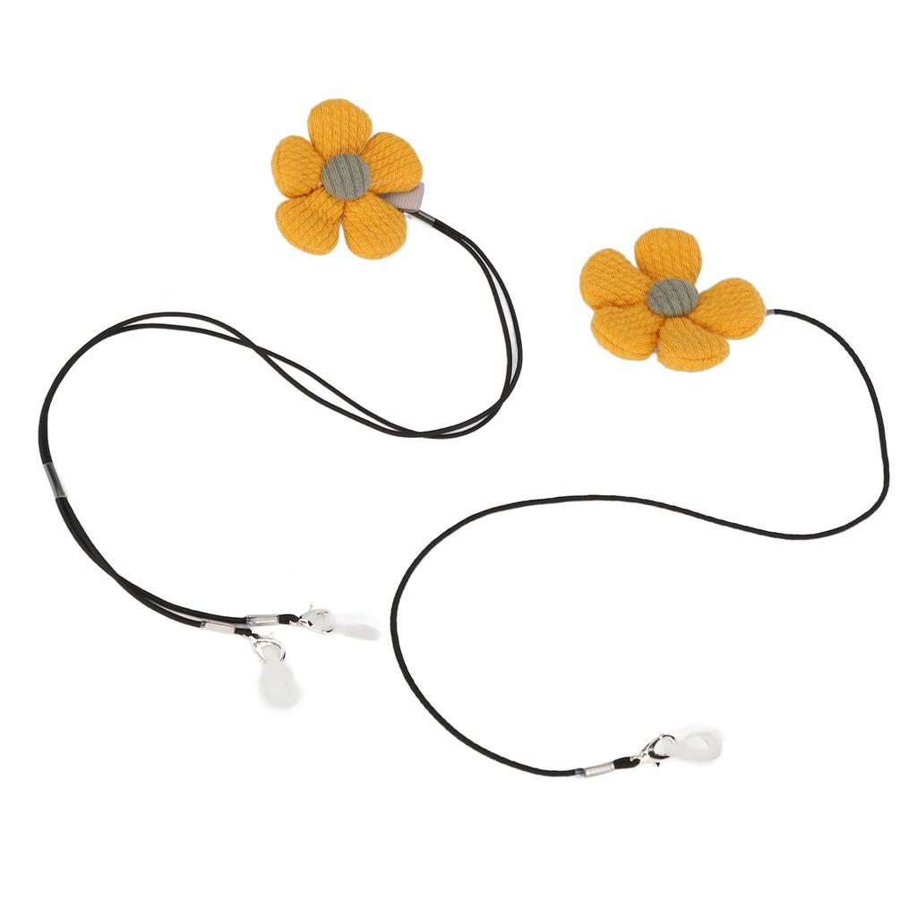 Hearing Aid Clip Prevent Lost Cute Flower Design Fixing Strap Hearing Aid Lanyard for Seniors Childr