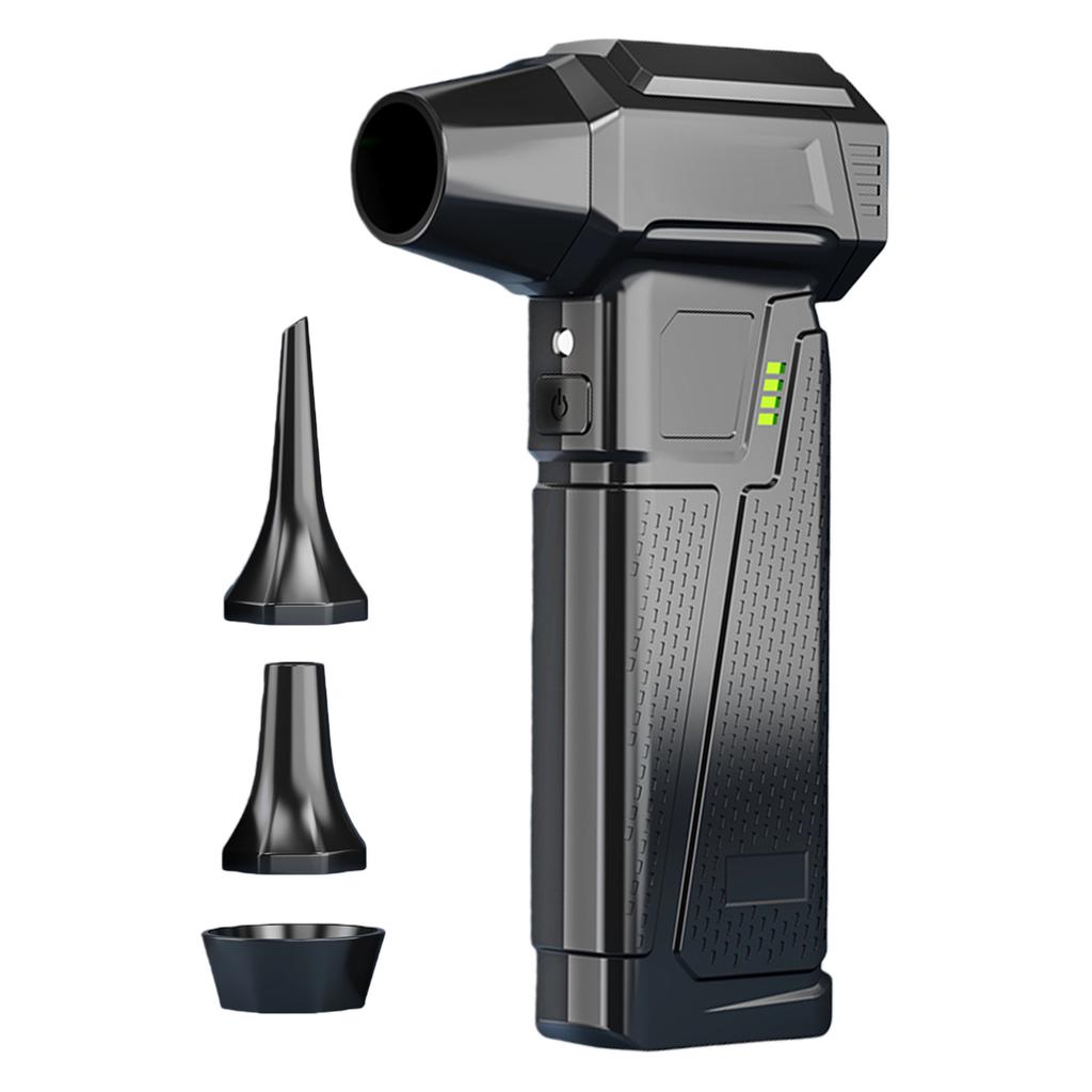 Portable Dust Blower Electric Dryer with LED Display Violent Fan Rechargeable 4000mAh for Car Computer Home Office Dust Cleaning