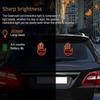 Auto Gesture Zadní světlo LED s dálkovým ovládáním Snadná instalace Signalizace zadního okna Bateriový světelný paprsek do auta Gadget do auta pro zábavu a bezpečnost