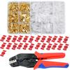 TOMMYFIELD Bullet Terminals Bullet Terminal Set Crimping Tool Bullet Terminals Terminal Set