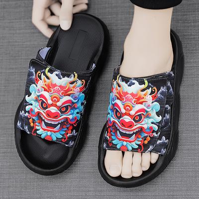 38-44 New Street Fashion Summer Slippers Men Casual Outdoor Beach Casual Shoes for Men Platform Sandals Boy Shoes Free Shipping