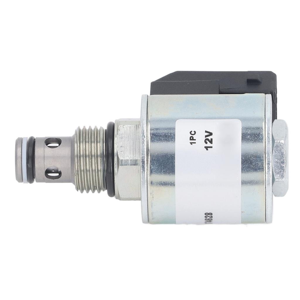 12V Excavator Solenoid Valve Quick Response Energy Saving 6401312 Solenoid Valve Replacement for JCB Backhoe 3CX 4CX 4C